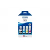 Originalius Epson EcoTank rašalo buteliukų rinkinys 4 spalvų — juoda 127 ml, žydra/rausvai raudona/geltona 210 ml (C13T03V64A)
