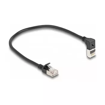 Tinklo kabelis Captiva CAT 8 Ethernet LAN kabelis 1 m pilkas