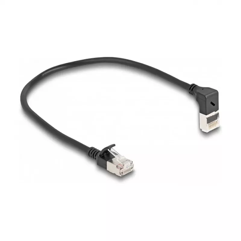 Tinklo kabelis Captiva CAT 8 Ethernet LAN kabelis 1 m pilkas