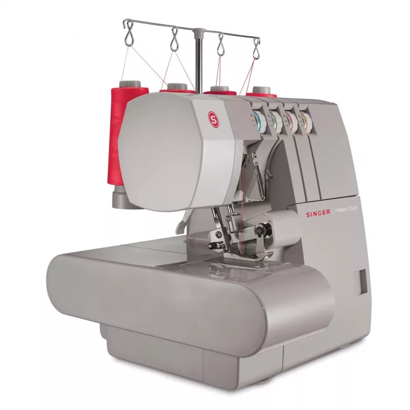 Overlokas SINGER 14HD854 Heavy Duty elektrinis 120 W pilkas
