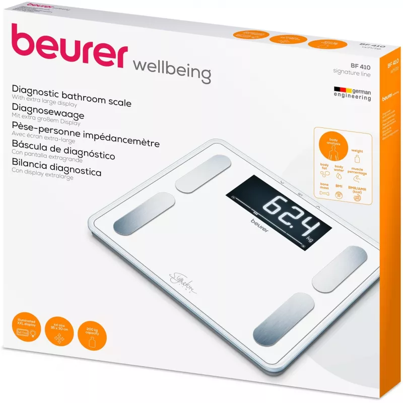 Diagnostinės svarstyklės BF 410 Signature Line baltos (73573)