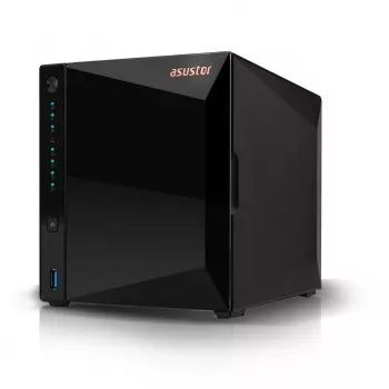 Asustor DRIVESTOR 4 Pro Gen2 AS3304T V2 NAS Realtek RTD1619B 2 GB DDR4 ADM juoda
