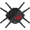 ASUS ROG Rapture GT-BE98 belaidis maršrutizatorius 10 Gigabit Ethernet keturjuostis (2,4 GHz / 5 GHz-1 / 5 GHz-2 / 6 GHz) Juoda