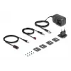 AV siųstuvo ir imtuvo rinkinys DELOCK 65955 — Cat6/Cat6a HDMI ilgintuvas, iki 3840×2160, laidinis, Micro-USB B maitinimas