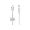 USB kabelis Belkin BOOST↑CHARGE PRO Flex 2m USB C balta
