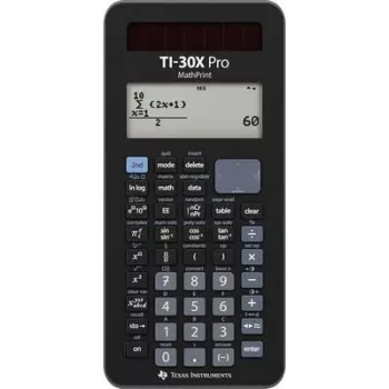 Mokslinis skaičiuotuvas Texas Instruments TI-30X Pro MathPrint (modelis 30XPROMP/TBL/2E5) su MathPrint ekranu