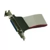 Žemo profilio lizdo kabelis Exsys EX-K41005 25 kontaktų lygiagretusis 30 cm