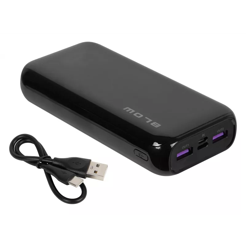 Išorinė baterija 20000 mAh QC+PD 20 W + lightning PB20E