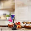 Telefono laikiklis Tellur MUM Magnetinis Siurbimo Taurė Reguliuojamas Juoda — magnetinis reguliuojamas mobiliojo telefono laikiklis