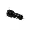 Automobilinis įkroviklis SBOX CC-038 38W juodas — dviejų prievadų USB maitinimo adapteris