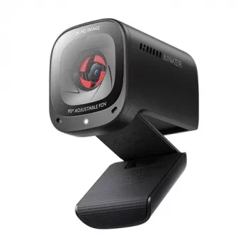 Webcam Anker A3369011 2048 x 1080 pikselių USB juoda
