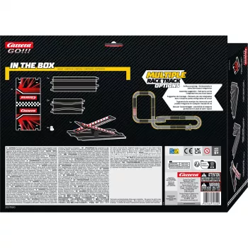 Slot car trasos praplėtimo rinkinys CARRERA GO!!! Mega Extension Pack 20071610, skirtas GO!!! masteliui