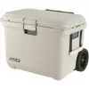 Coleman Pro 55QT Wheeled Cooler Box White 52L 120h