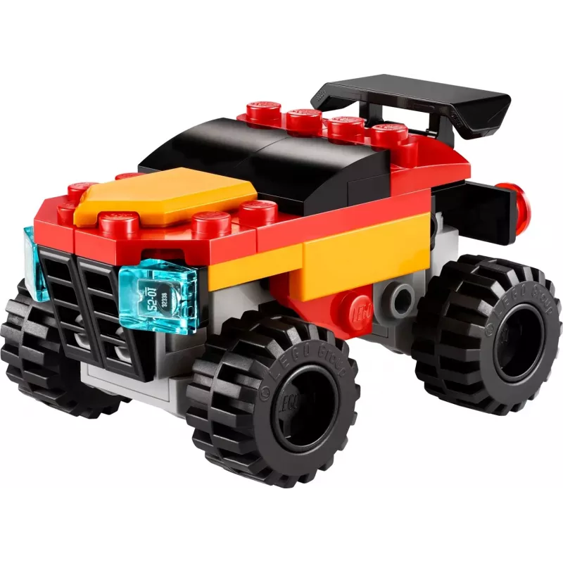 LEGO CREATOR 3 IN 1 30691 Mini kabrioletas monstrų sunkvežimis