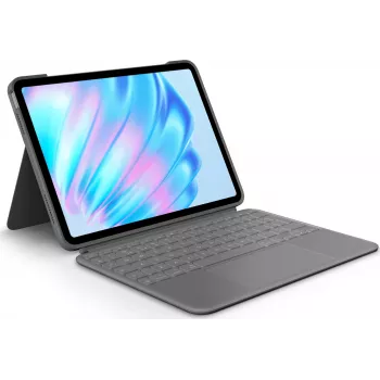 „Logitech Combo Touch“ klaviatūra QWERTY UK English Smart Connector pilka