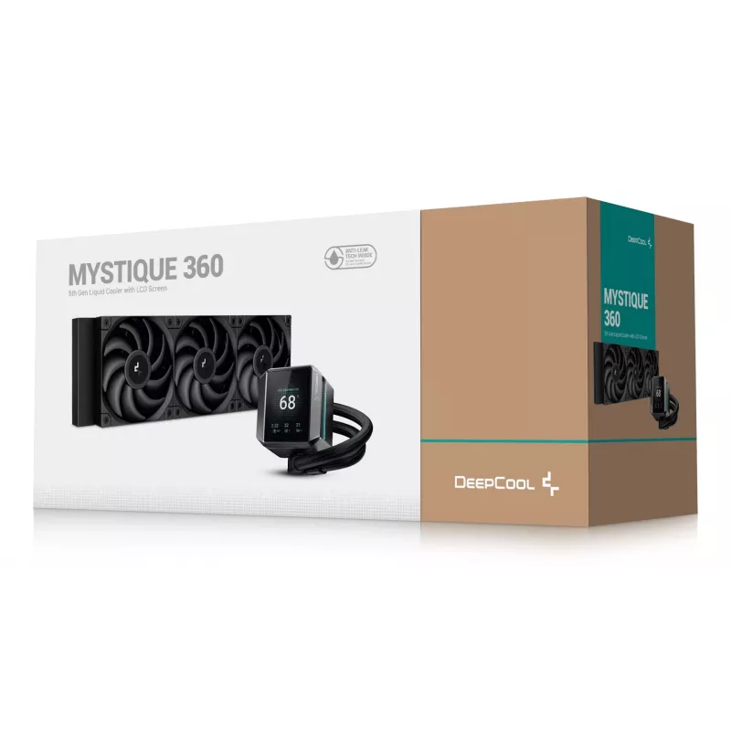 Viskas viename skysčio aušintuvas DeepCool MYSTIQUE 360