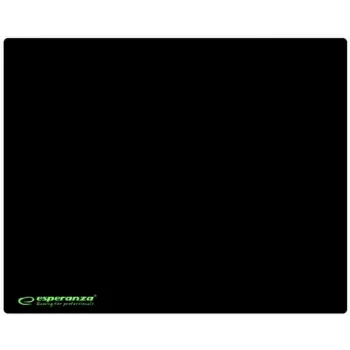 Žaidimų pelės kilimėlis ESPERANZA EGP102K — guminis, 300×240 mm, 3 mm storio, neslystantis, juodas