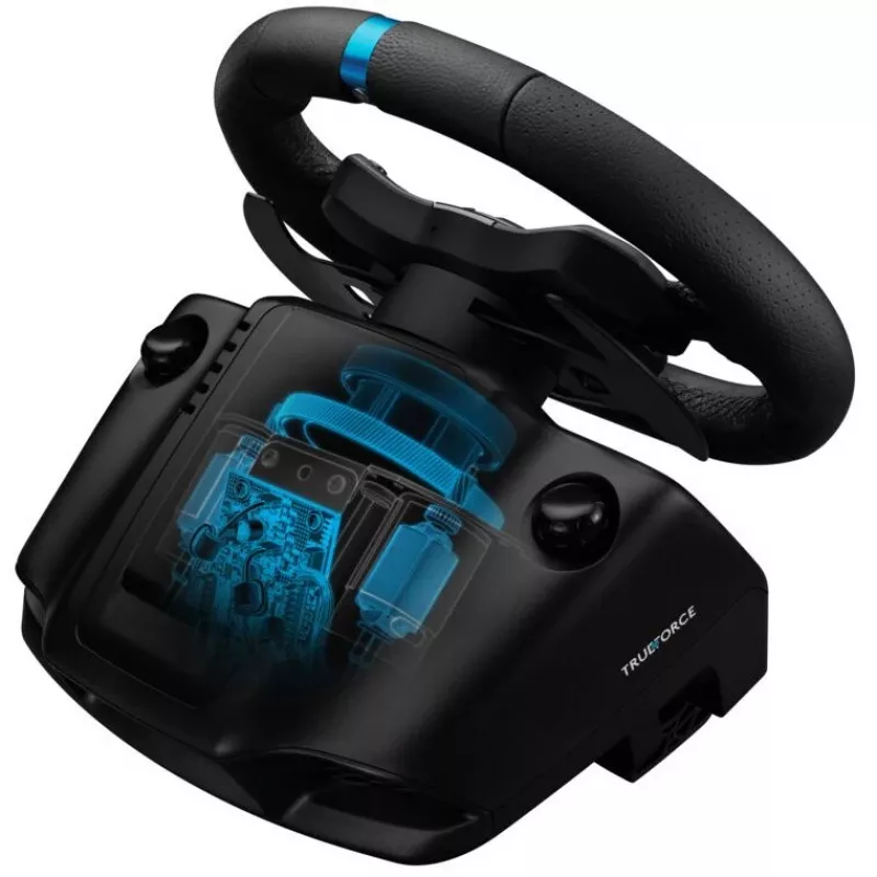Logitech G G923 SE Black USB 2.0 vairas + pedalai + svirtis PC, PlayStation 4, PlayStation 5 (991-000531)