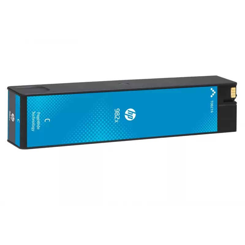 HP 982X didelės talpos cian originalus PageWide kasetė, cian, 1 vnt., 16000 puslapių