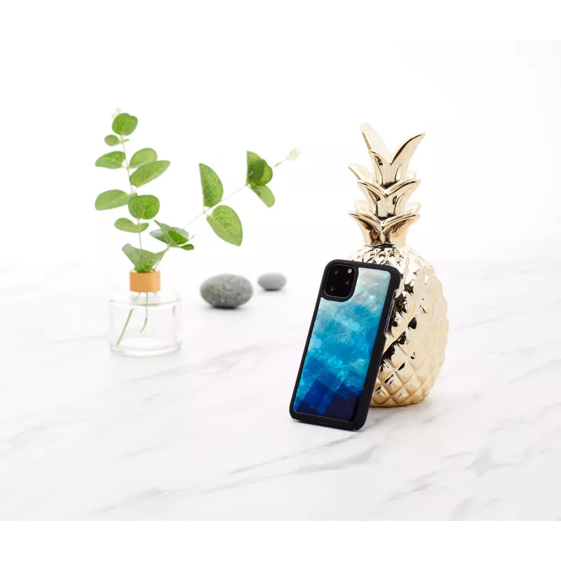 Apsauginis išmaniojo telefono dėklas iKins, skirtas iPhone 11 Pro — mėlynos ir juodos spalvų derinys
