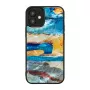 Apsauginis dėklas iKins, skirtas Apple iPhone 12 mini — dangaus mėlynumo