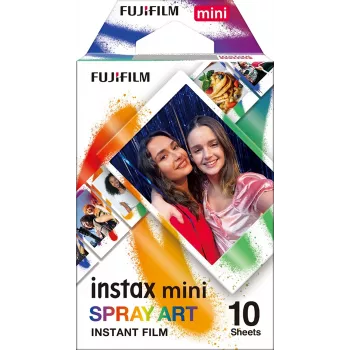 Fujifilm Instax MINI Purškiamo meno juosta Daugiaspalvė 5,4x8,6 cm 10 lapelių