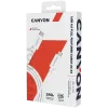 CANYON UC-44, laidas, U4-CC-5A1M-E, USB4 TYPE-C į TYPE-C laido komplektas 40G 1m 5A 240W(ERP) su E-MARK, CE, ROHS, baltas