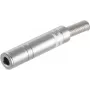 6,3 mm stereo 3 polių garso jungtis ShiverPeaks 22220504 — metalinis korpusas