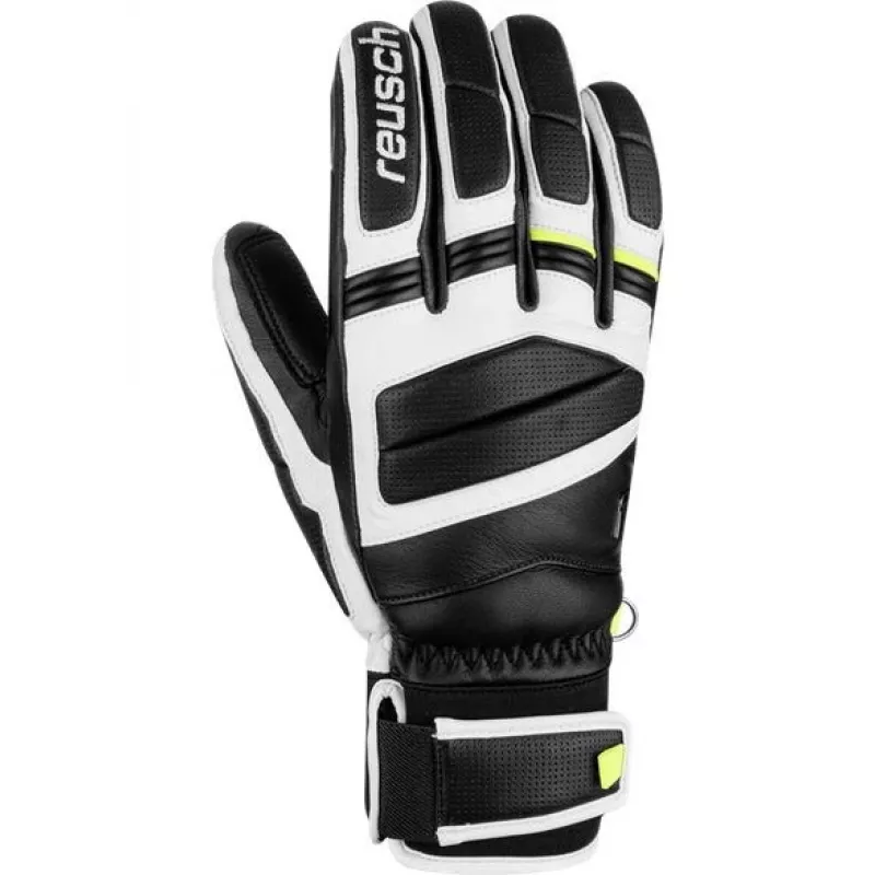 REUSCH MASTER PRO PIRŠTINĖS DYDIS 9 juodos, baltos ir geltonos