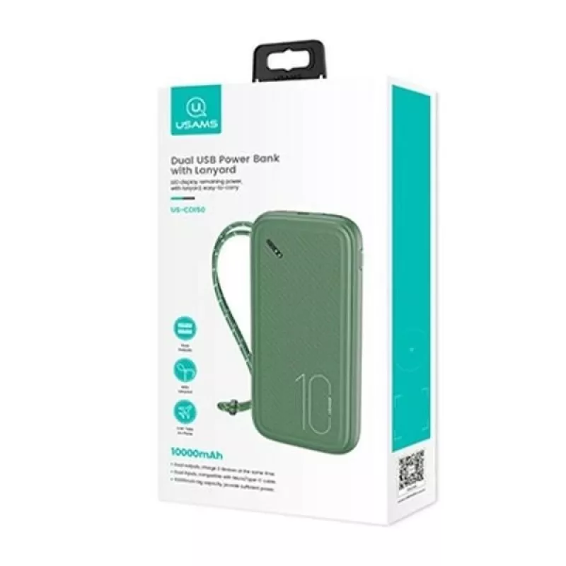 Nešiojama išorinė baterija USAMS PB56 10000 mAh