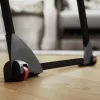 Drabužių džiovinimo stovas VILEDA Infinity Flex Ultimate Telescopic — juodas, dengtas aliuminis, 30 m džiovinimo vietos, sulankstomas, ratukai