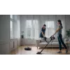 Robot vacuum Eufy E20 Juoda — apvalus, dulkių maišelio bazinė stotis, 150 min veikimo laikas, 35 cm skersmuo