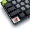 Mechaninė klaviatūra MEDIA-TECH MT1260 Red Core MX60, 60 % formos koeficientas, CHERRY MX Red jungikliai, RGB apšvietimas, USB, žalia