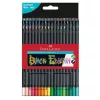 Spalvotų pieštukų rinkinys Faber-Castell 116436 — 36 vnt., daugiaspalvis, kartoninė dėžutė