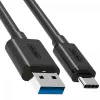 UNITEK Y-C474BK USB kabelis USB 3.2 Gen 1 (3.1 Gen 1) 1 m USB A USB C Juoda