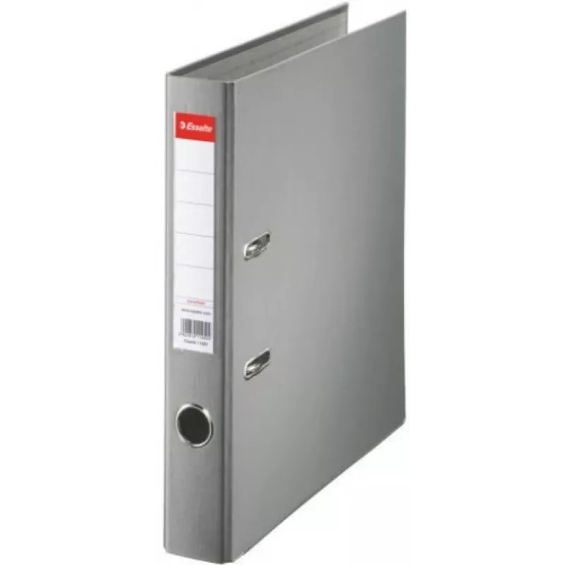Lever Arch File Esselte, A4/50 mm, Economy PP FSC, pilka