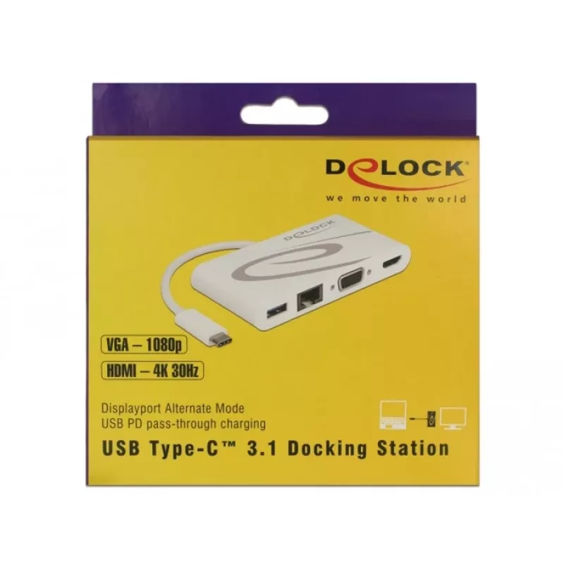 DeLOCK 87731 prijungimo stotelė
