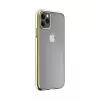 Apsauginis kietas dėklas Devia Glimmer serijos, skirtas iPhone 11 Pro — auksinis, PC korpusas