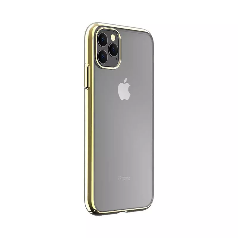 Apsauginis kietas dėklas Devia Glimmer serijos, skirtas iPhone 11 Pro — auksinis, PC korpusas