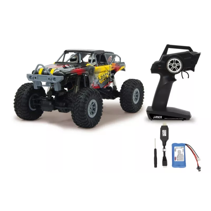 JAMARA J-Rock Crawler 4WD, vikšrinė transporto priemonė, 1:10, 14 metų, 1200 mAh, 1,56 kg