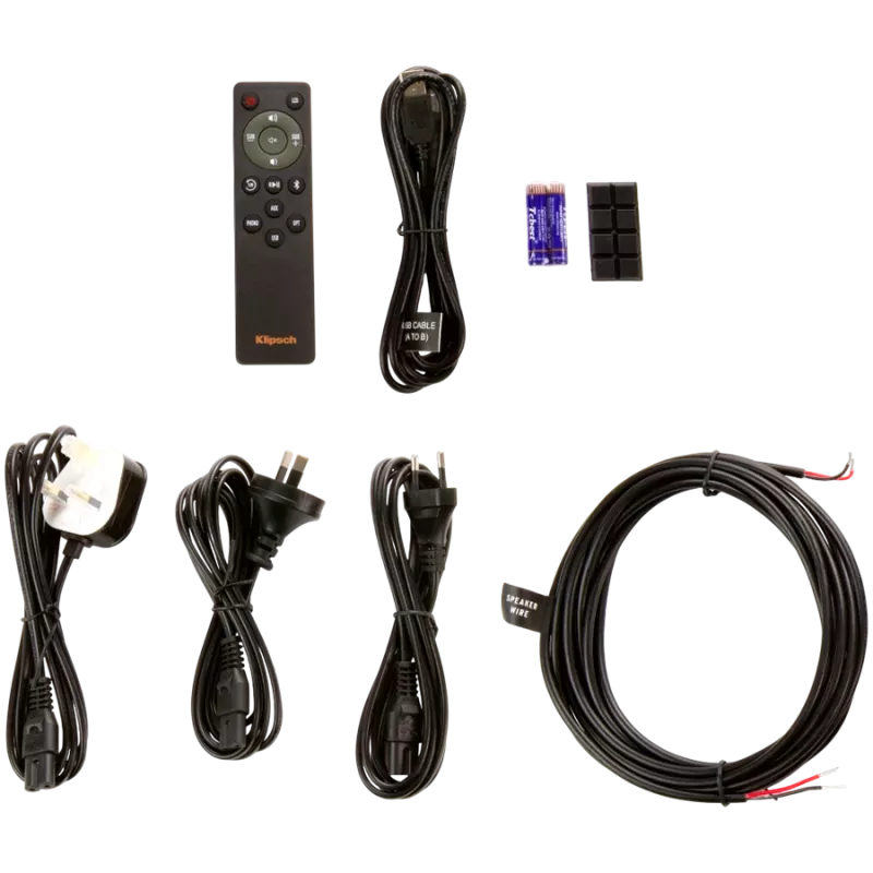 Klipsch R-41PM garsiakalbis, juodos / vario spalvos, 70 W, laidinis ir belaidis