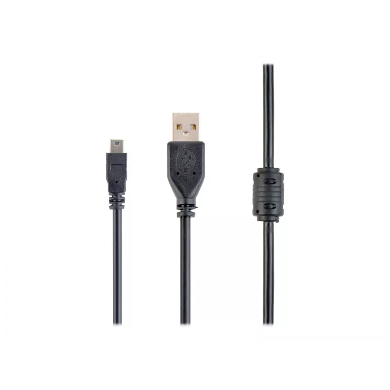 Cablexpert CCF-USB2-AM5P-6 prijungimo priedas, juodas