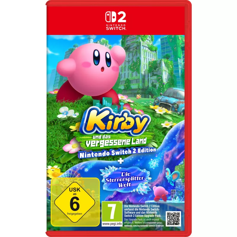 Kirby and the Forgotten Land + the Star-Crystal World žaidimas (Nintendo Switch 2 Edition)