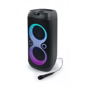 Muse M-1937 DJ nešiojamas/vakarėlių garsiakalbis juodas 600 W