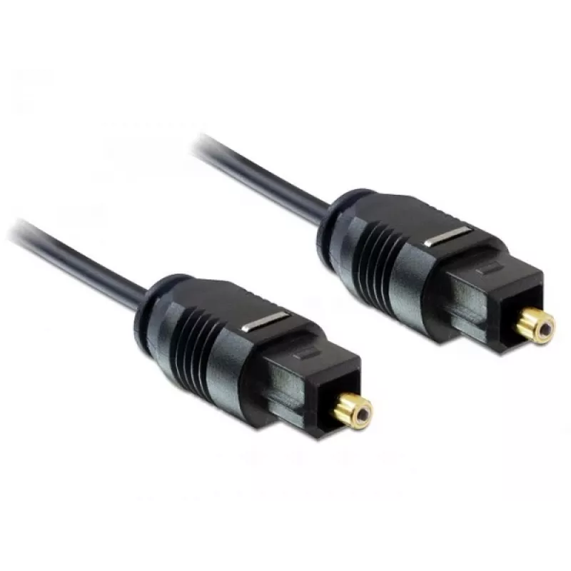 Toslink garso kabelis DeLOCK 82879 1m juodas