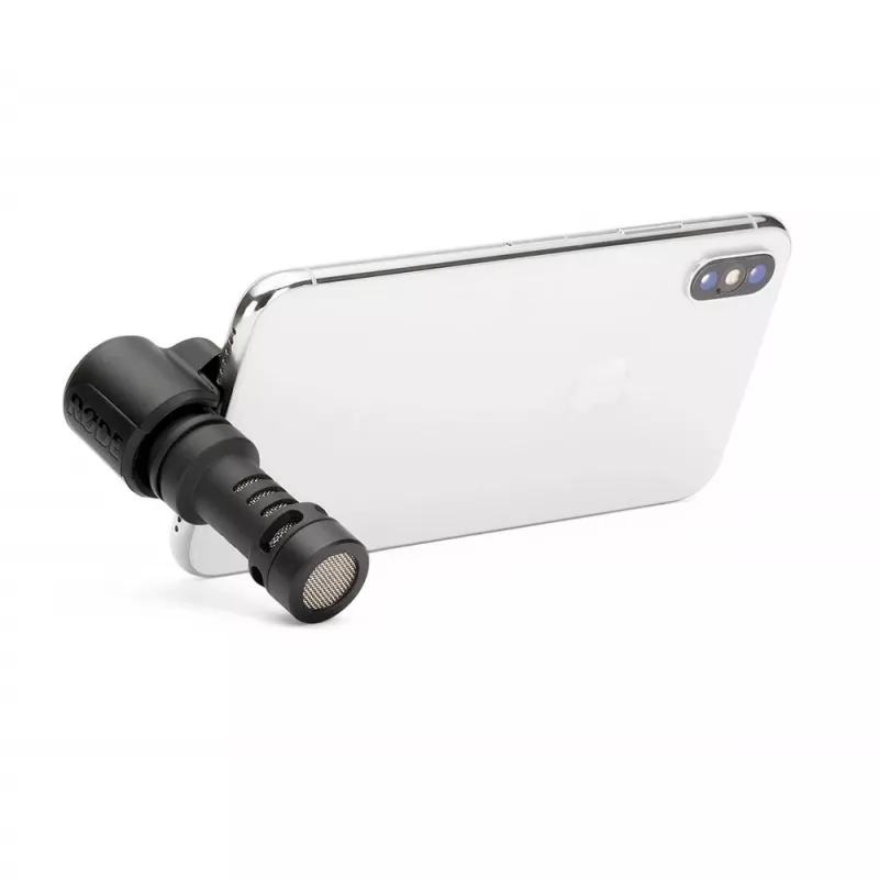 RØDE VideoMic Me-L juodas išmaniojo telefono mikrofonas