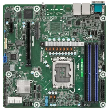 ASRock EC266D4U pagrindinė plokštė Intel C266 LGA 1700 micro ATX