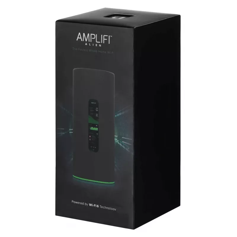 Amplifi Alien belaidis maršrutizatorius Gigabit Ethernet dviejų juostų (2,4 GHz / 5 GHz) Juoda, Žalia