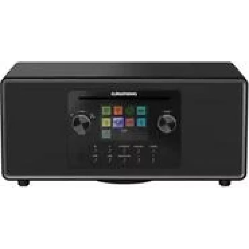 Grundig DTR 7100 Nešiojamas Analoginis ir skaitmeninis Juodas