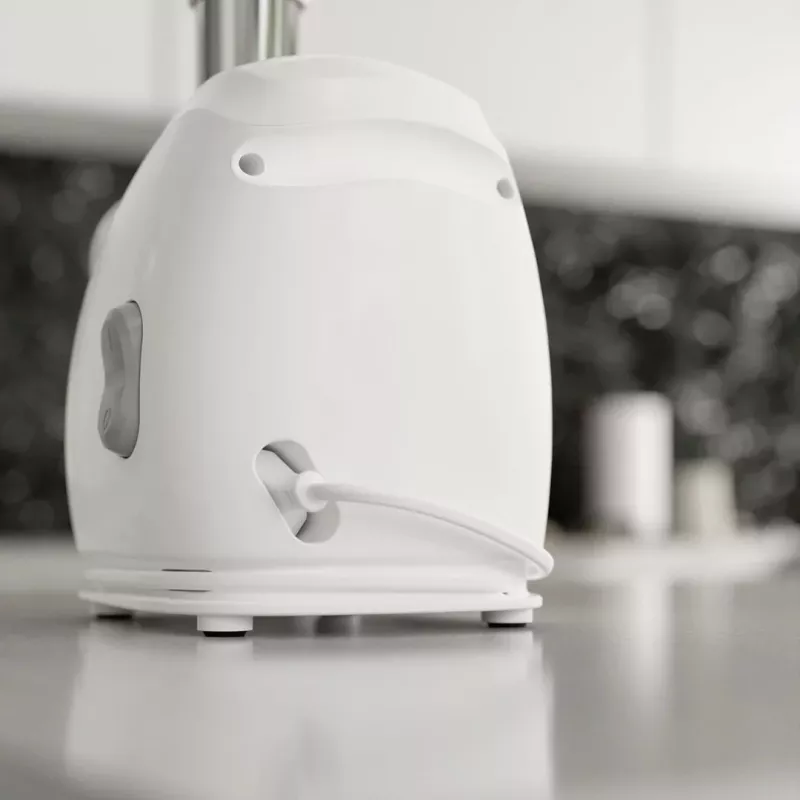 Buitinė elektrinė mėsmalė SMAPP 489.8 — 2000 W, 3 sieteliai (2,7 / 8 mm), neslystančios kojelės, pilka
